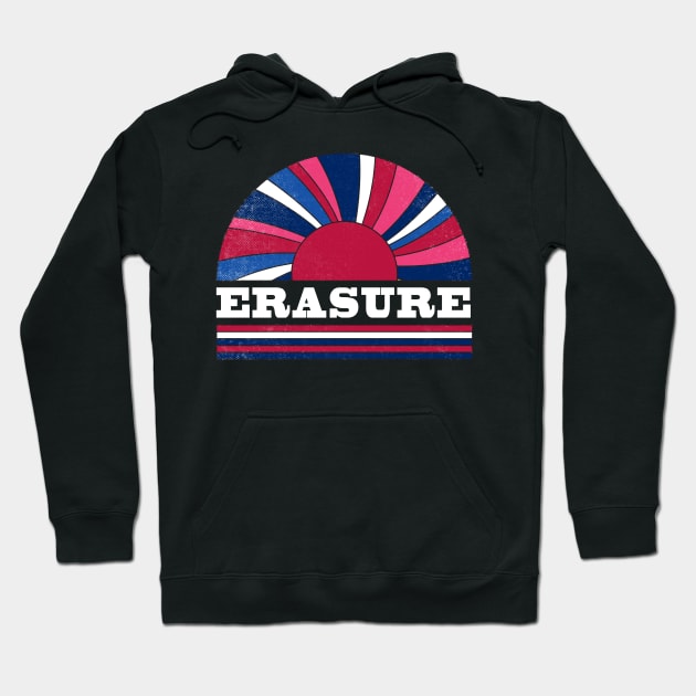 Erasure Proud Name Personalized Retro Flowers Beautiful Hoodie by Friday The 13th